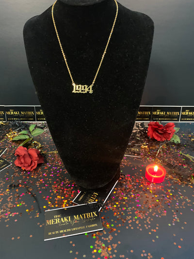 Who You Foolin' - Year Necklace 1994 - Meraki Matrix