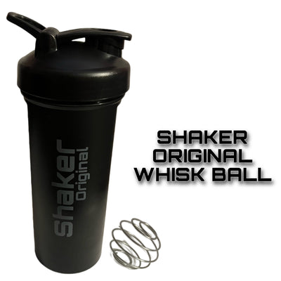 Shaker Original - Extra Large 1 Liter Black Shaker Bottle - Meraki Matrix